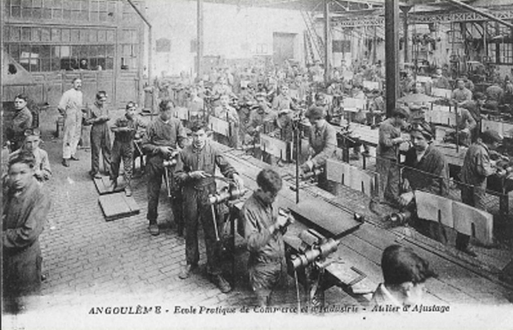 Atelier d'ajustage