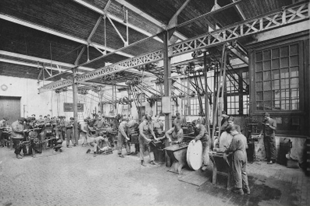 L'atelier des machines outils