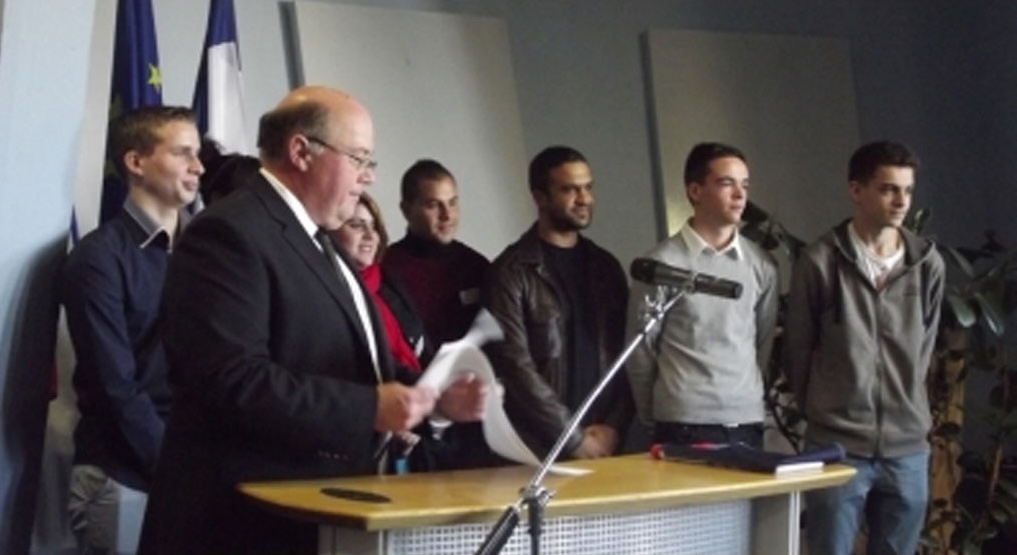 Le discours du proviseur Eric Gajewkik