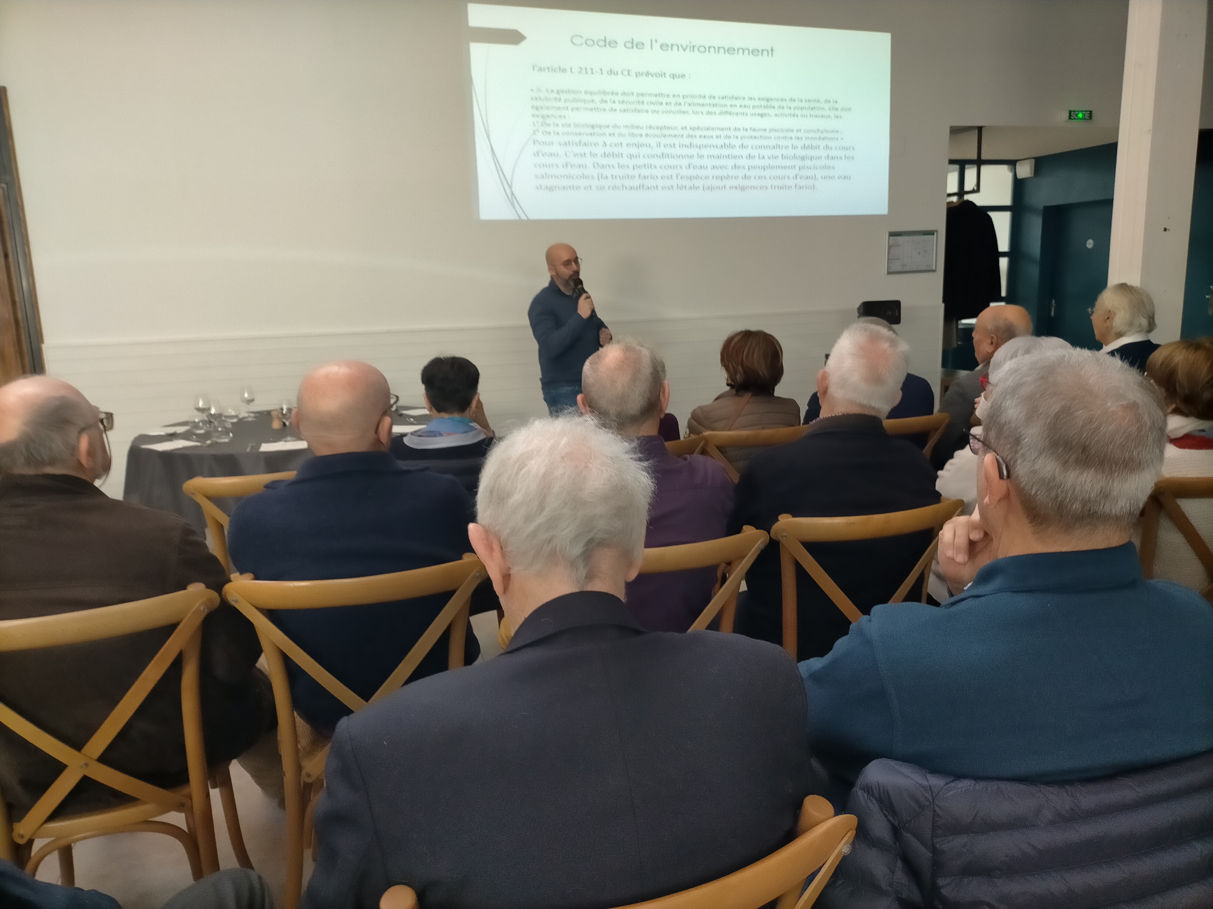 La conférence