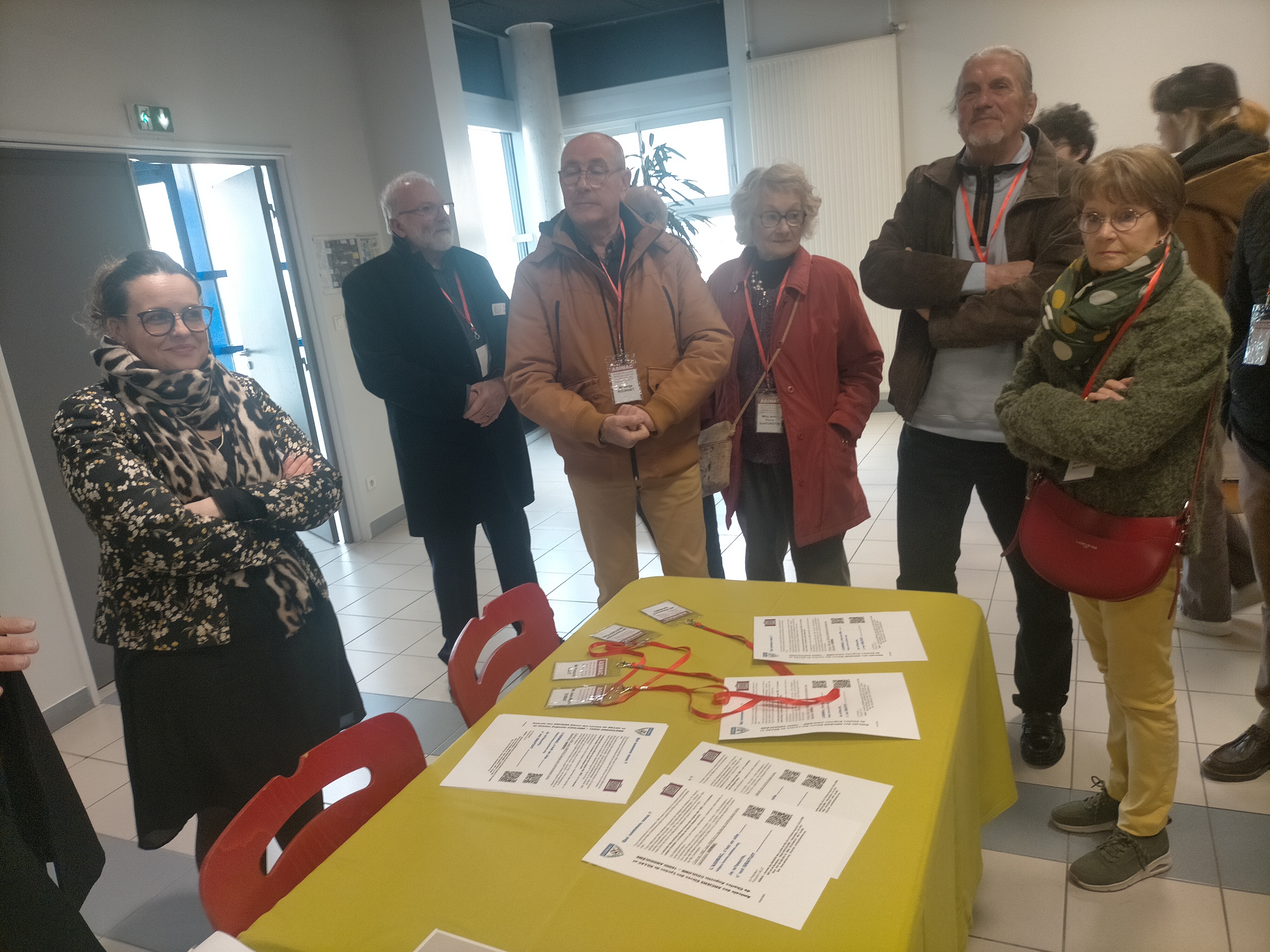 Visite des établissements Hertus à Champniers.