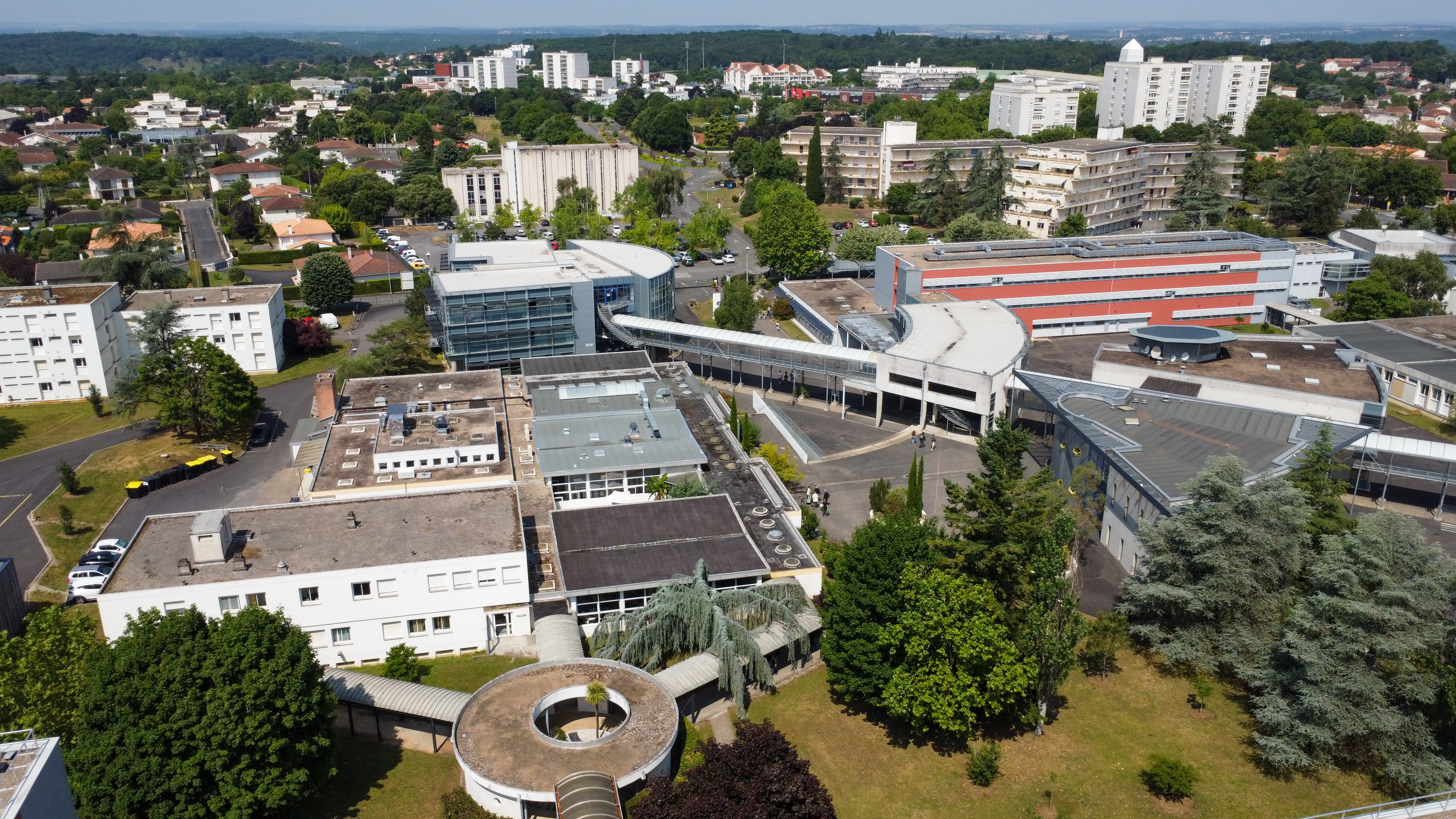 Vue du ciel ...