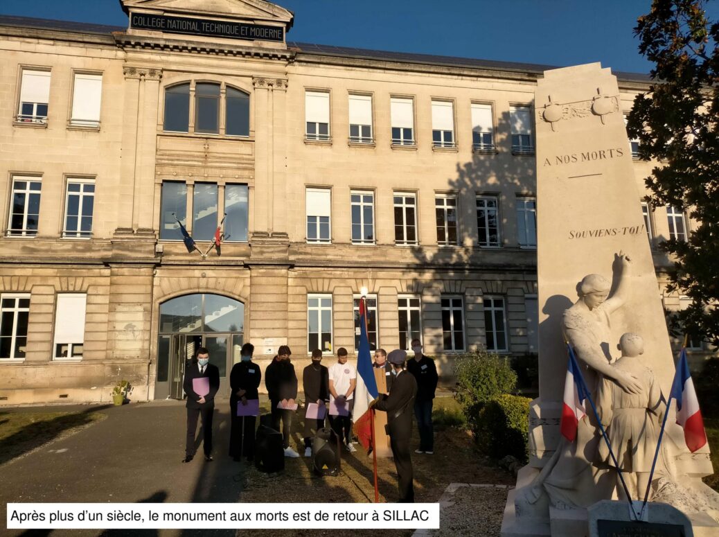 SILLAC 2021 - le retour du Monument aux morts