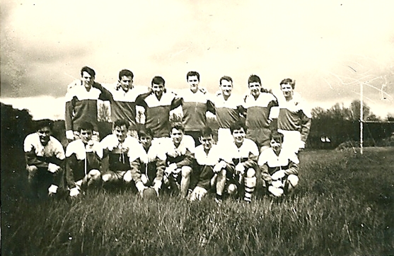 L'école de rugby en 1964.