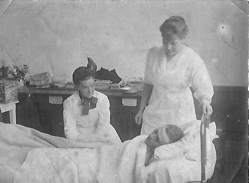 Photo prise dans l'établissement le 14 octobre 1914.