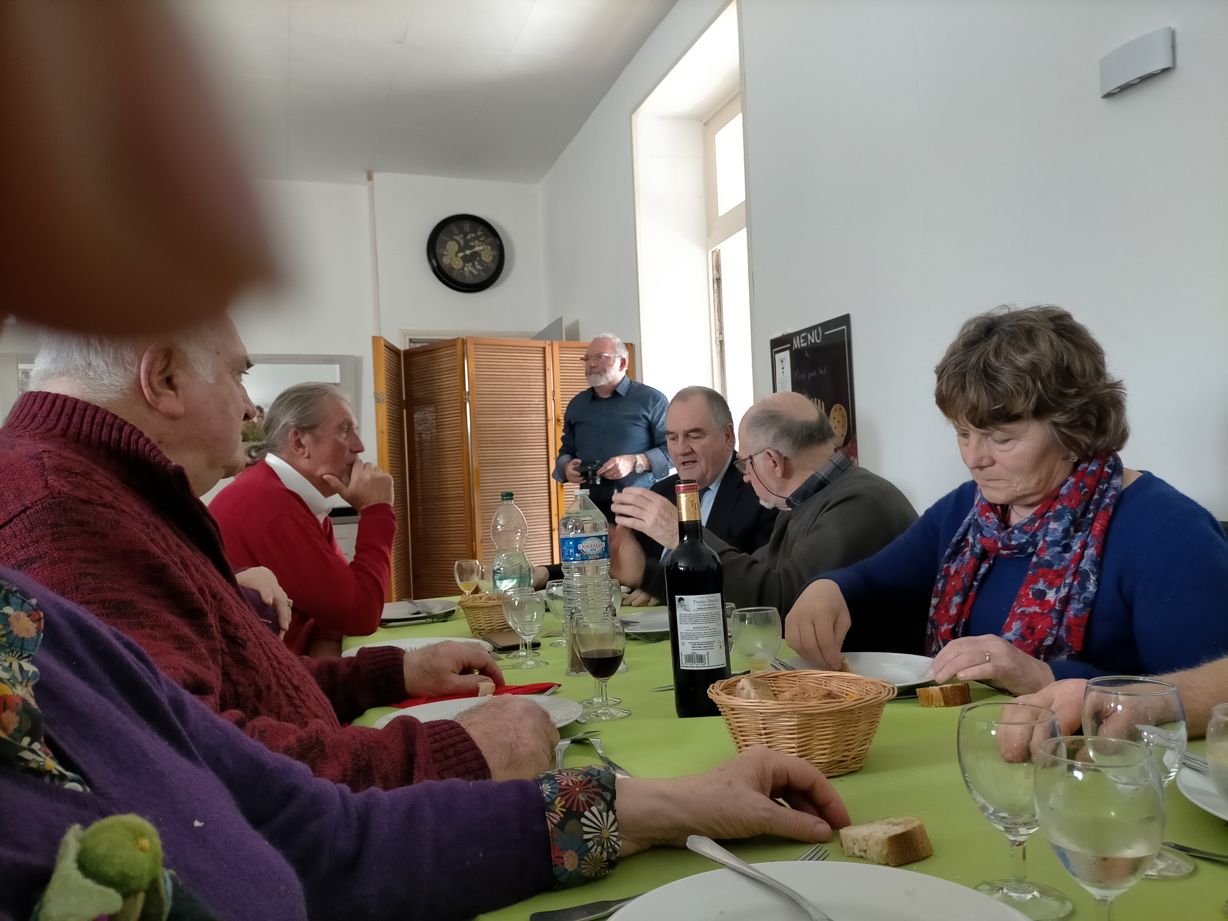Le repas.