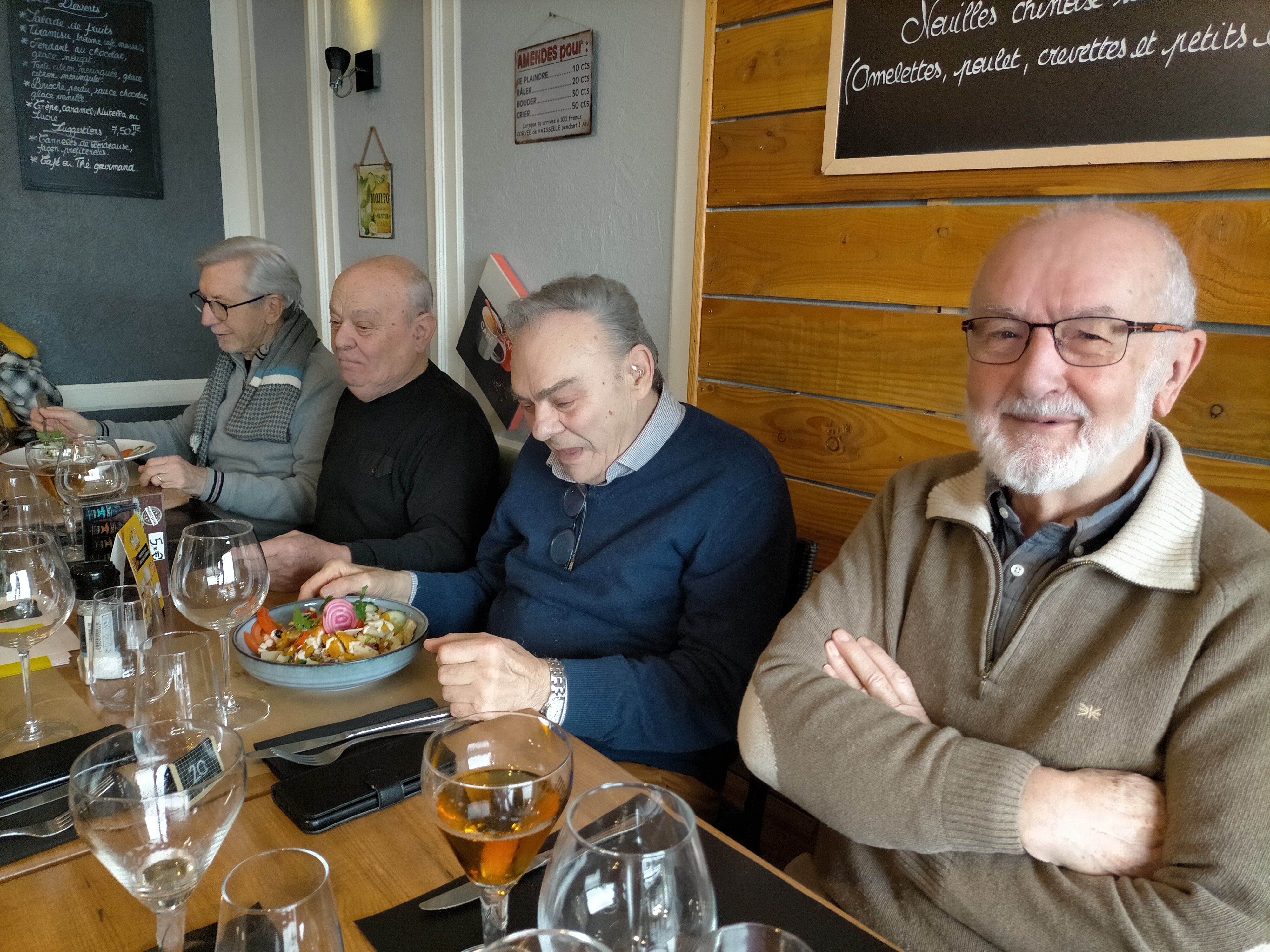 Le banquet de l'Assemblée Générale.