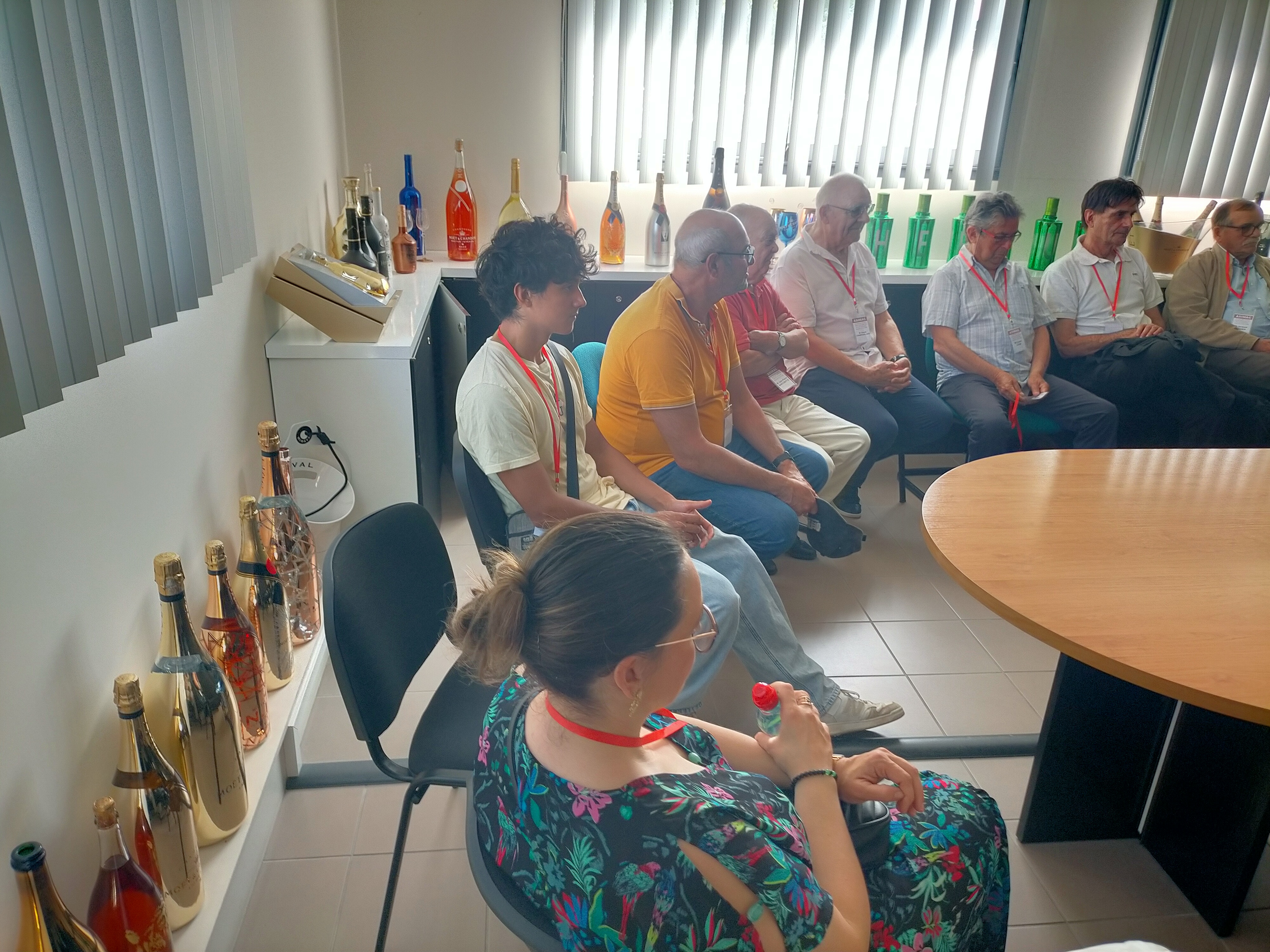 Visite des établissements Hertus à Champniers.